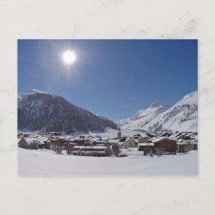 Postal Postcard Val d'Isere