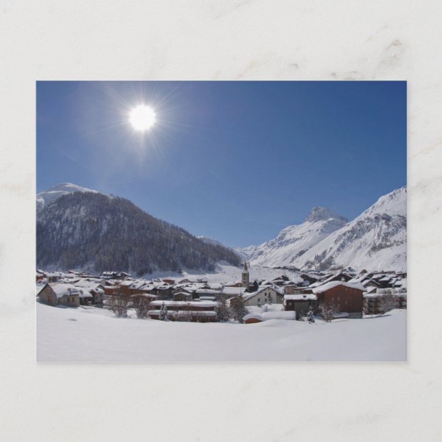 Postal Postcard Val d'Isere (Anverso)