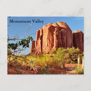 Postal Postcard - Valle del Monumento