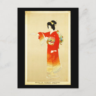 Postal Postcard-VIntage Travel-Japón