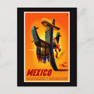 Postal Postcard-VIntage Travel-México