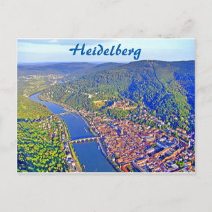 Postal Postcard - Vista aérea de Heidelberg