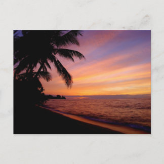 Postal Postcard - Waialua Sunset