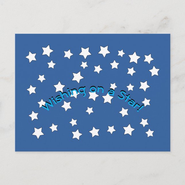 Postal Postcard - Wishing on a Star #2 (Anverso)