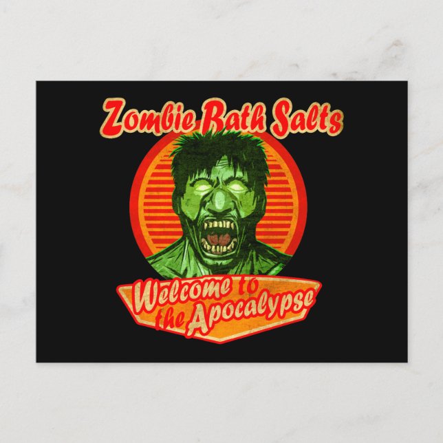 Postal Postcard zombie (Anverso)