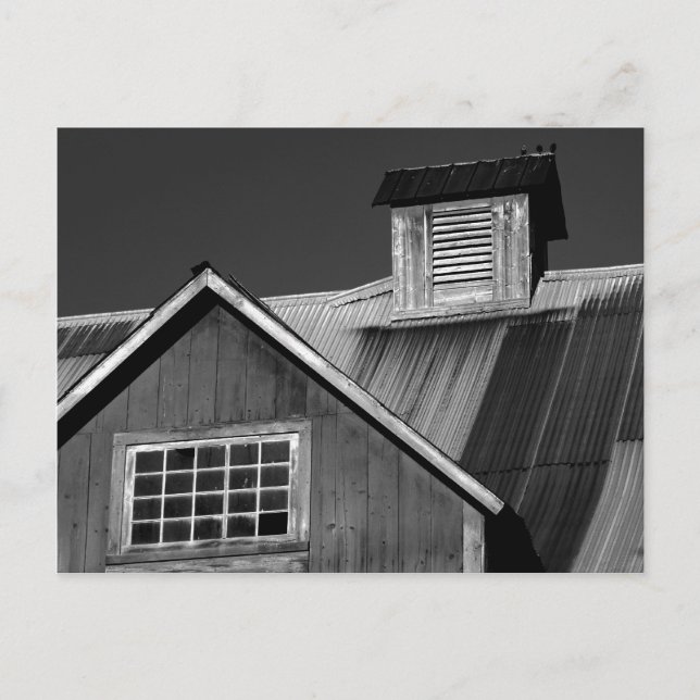 POSTAL POSTCARDS BARN (Anverso)