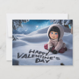 Postal Postcards happy valentine's day 