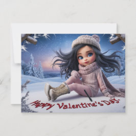 Postal Postcards happy valentine's day 03