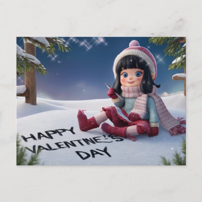 Postal Postcards happy valentine's day 05 (Anverso)
