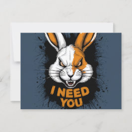 Postal Postcards I Need You 04