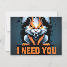 Postal Postcards I Need You 05