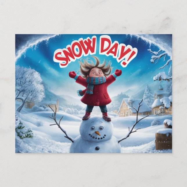 Postal Postcards Snow Day 06 (Anverso)