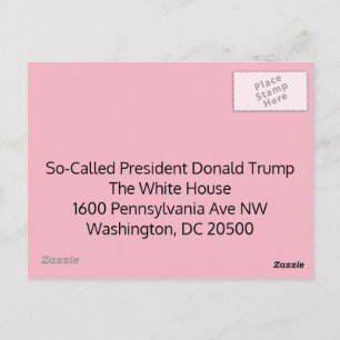 Postal Postcarta al presidente Trump