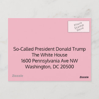 Postal Postcarta al presidente Trump