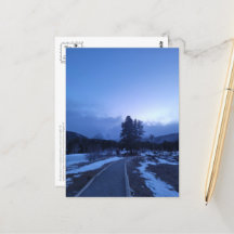 Postcarta amarga para el invierno de la montaña az