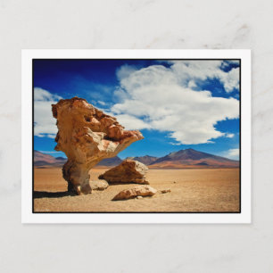 Postal Postcarta Árbol de Piedra