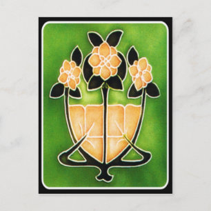 Postal Postcarta Art Nouveau
