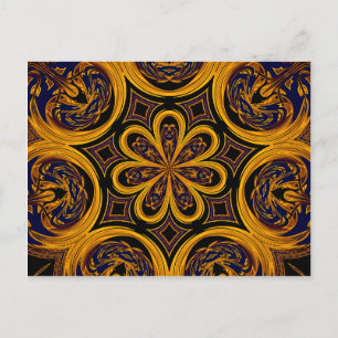 Postal Postcarta artística de Honeycomb