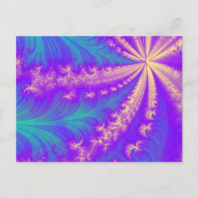 Postal Postcarta celeste (Anverso)