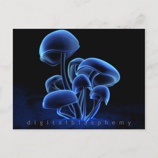 Postal Postcarta clásica de fluorescencia (Anverso)