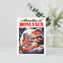 Postcarta clásica de historietas