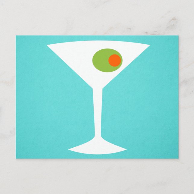 Postal Postcarta clásica de Martini (Anverso)