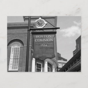 Postal Postcarta común de Boston