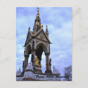 Postal Postcarta conmemorativa del Príncipe Alberto