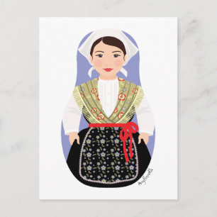 Postal Postcarta croata, Istrian Matryoshka