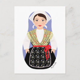 Postal Postcarta croata, Istrian Matryoshka