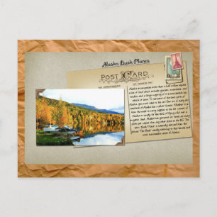 Postal Postcarta de Alaska Bush