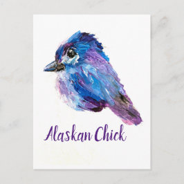 Postal Postcarta de Alaskan Chick