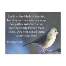 Postcarta de aliento religioso