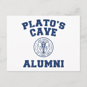 Postal Postcarta de Alumnos de la Cueva de Platón