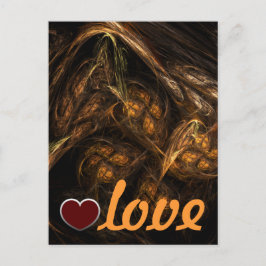 Postal Postcarta de amor de Madre Tierra