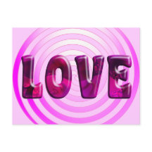 Postcarta de amor hipnótico