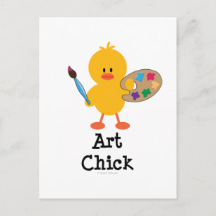 Postal Postcarta de Art Chick