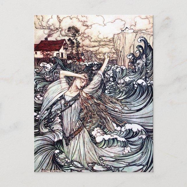 Postal Postcarta de arte de época (Anverso)