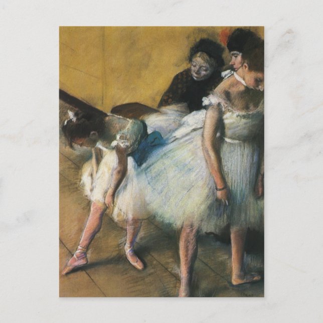Postal Postcarta de arte Edgar Degas (Anverso)
