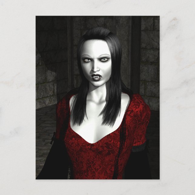 Postal Postcarta de arte gótico bathory (Anverso)