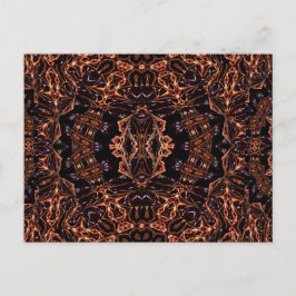 Postal Postcarta de arte psicodélico