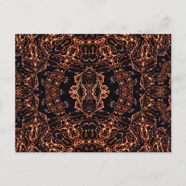 Postal Postcarta de arte psicodélico (Anverso)
