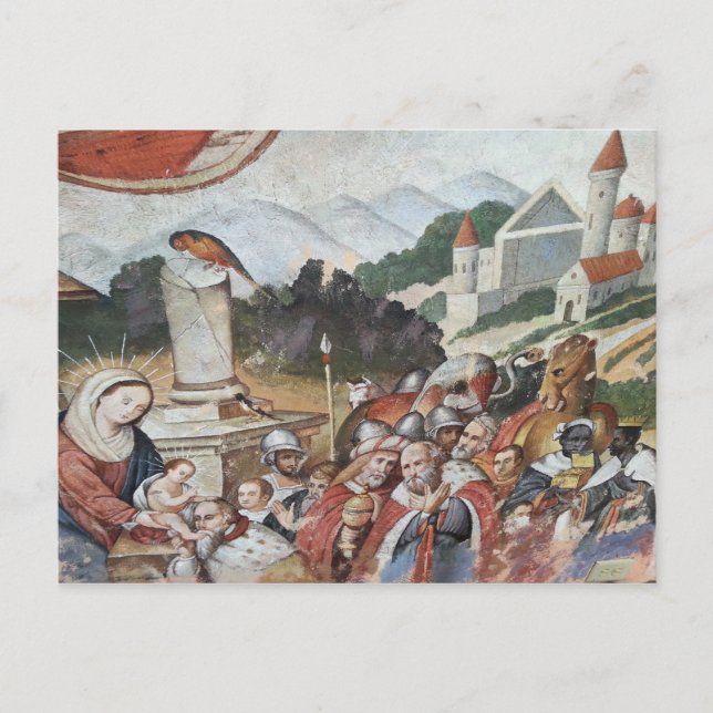 Postal Postcarta de arte religioso de época (Anverso)