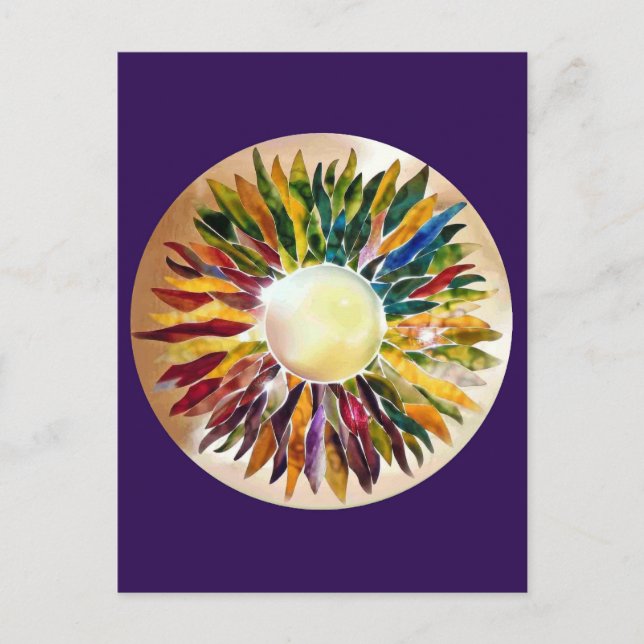 Postal Postcarta de artistas de aniversario de Pearl Leav (Anverso)