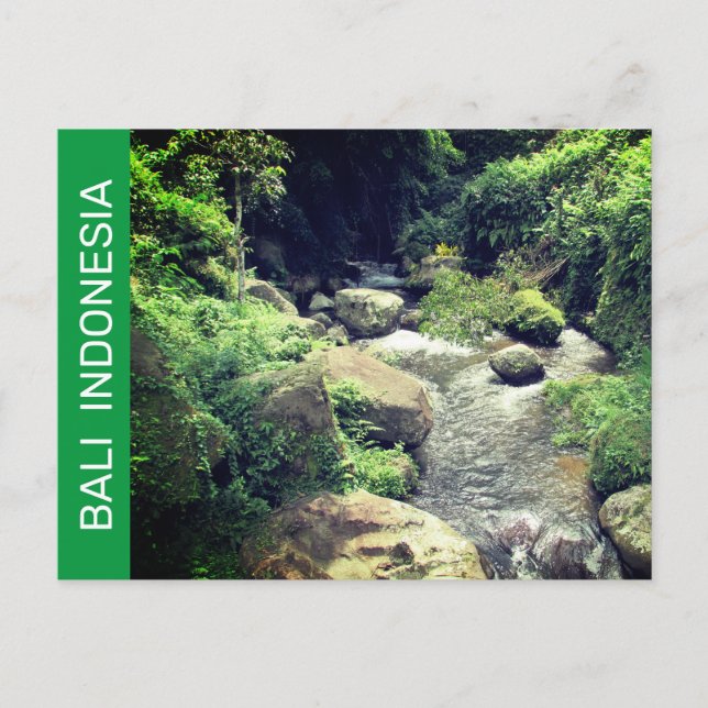 Postal Postcarta de Bali Indonesia (Anverso)