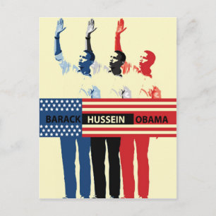 Postal Postcarta de Barack Hussein Obama