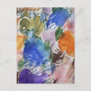 Postal Postcarta de bienvenida de color