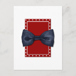 Postal Postcarta de Black Bowtie