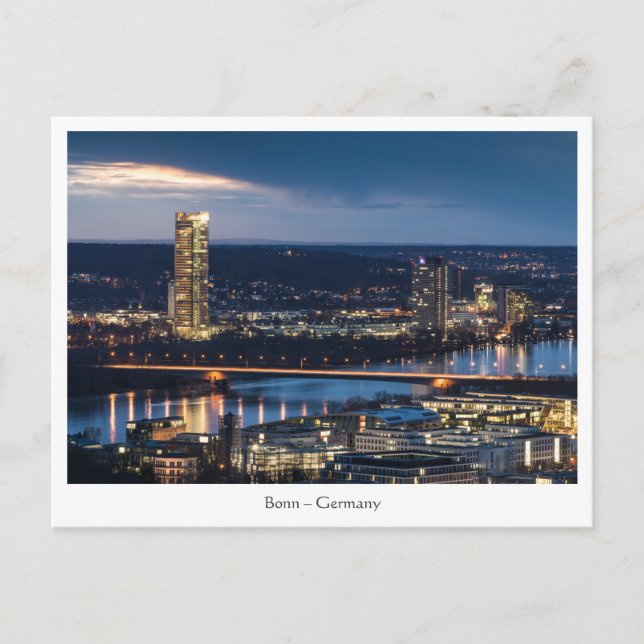 Postal Postcarta de Bonn Alemania (Anverso)