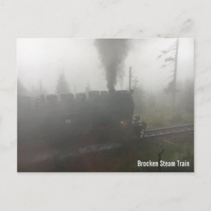Postal Postcarta de Brocken Steam Train